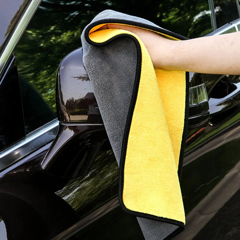 Thicken Car Wash Microfiber Towel Car Cleaning Drying Cloth Paint Care Cloth Detailing Car Wash Towel Cleaning Tools 30*30/60cm