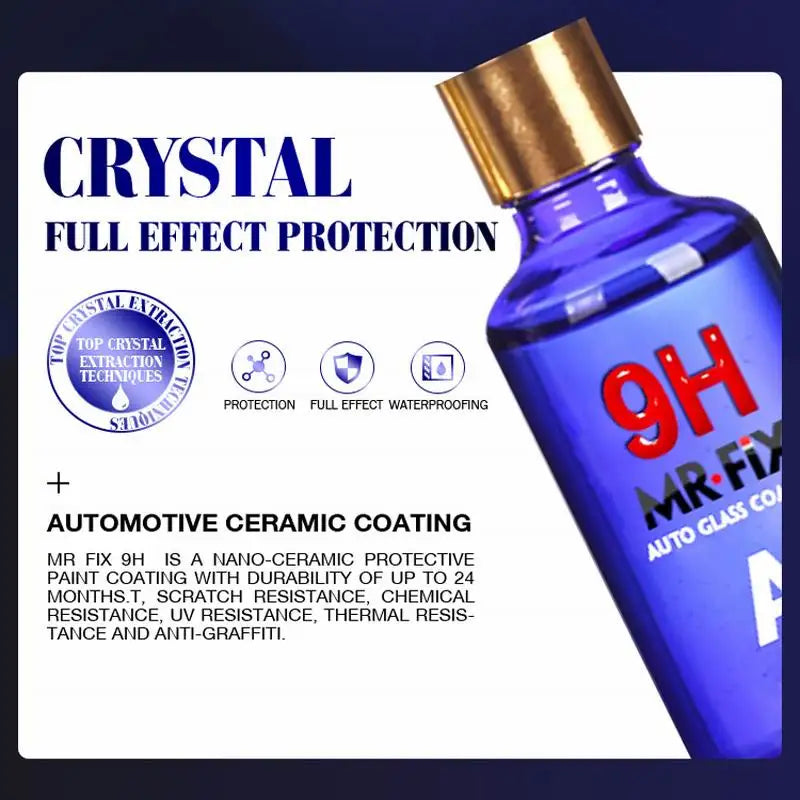 Anti-Scratch Auto Ceramic Glass Coat Liquid Hydrophobic Paint Care Polish Super Detailing Coating For Car Styling