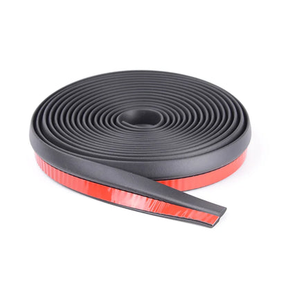 Car Door Seal Z-Shaped Auto Door Seal Transparent Black Z Seal Weatherstrip Car Noise Insulation Seal For Car Door