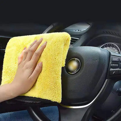 Microfiber Auto Wash Towel Car Cleaning Drying Cloth Hemming Car Care Cloth Detailing Car Wash Towel 30x30/30x40/30x60/60x160CM