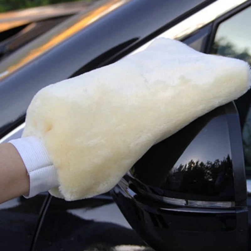 Wool Car Wash Glove