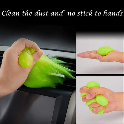 Soft Cleaning Gel Car Air Vent Dashboard Laptop Keyboard Gap Detail Dust Dirt Removal Cleaner Glue Slime Tool