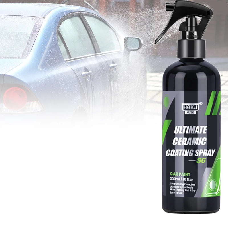 New Quick Coat Liquid Nano Ceramic Car Coating Auto Paint Polish Wax Spray Hydrophobic Anti Scratch Protect Film Renewal