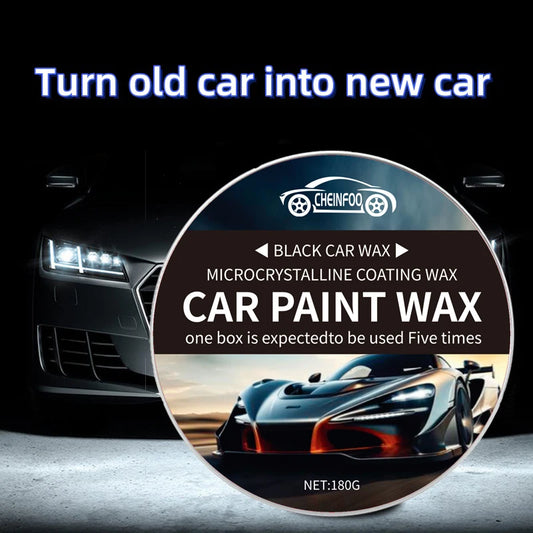 180G Black Car Paint Care Waterproof Wax Renovation Polishing Protection Car Care Hydrophobic Coating