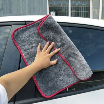 1200GSM Car Wash Microfiber Towel Car Cleaning Drying Auto Washing Coral Fleece Thickened Towel Car Detailing Car Accessories