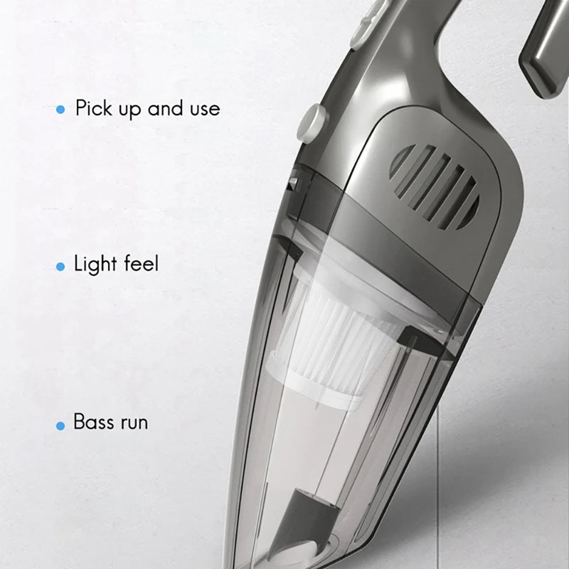 Car Vacuum Cleaner Car Handheld Vacuum Cleaner For 7Kpa Powerful Vaccum Cleaners Auto Interior Cleaning