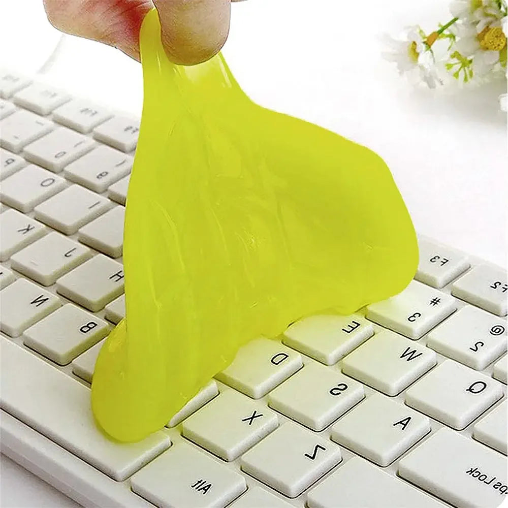 1X 70g Auto Car Cleaning Pad Glue Powder Cleaner Magic Cleaner Dust Remover Gel Home Computer Keyboard Clean Tool Car Cleaning