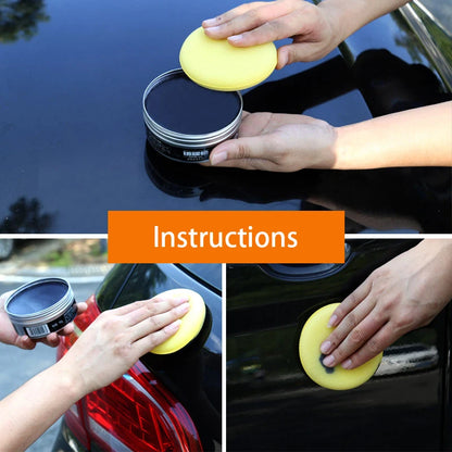 180G Black Car Paint Care Waterproof Wax Renovation Polishing Protection Car Care Hydrophobic Coating