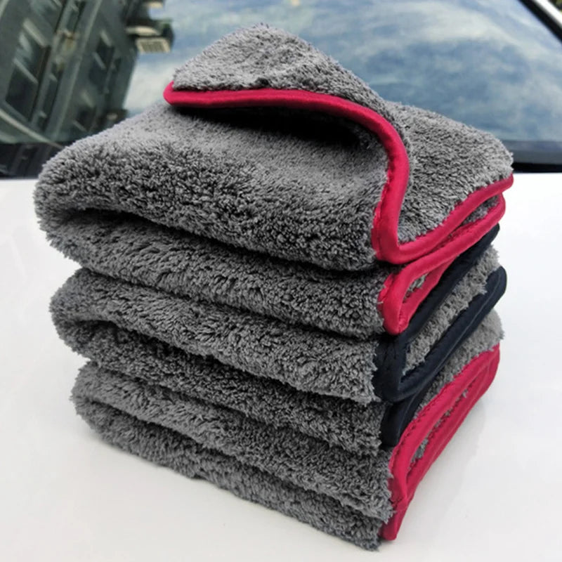 1200GSM Car Wash Car Detailing Microfiber Towel Car Cleaning Drying Cloth Thick Car Washing Rag for Cars Kitchen Car Care Cloth