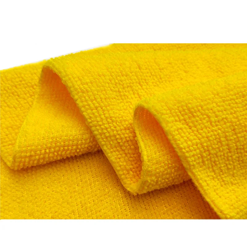 10/5PCS edgeless Microfiber Auto Cleaning Towels Multifunctional Car Detailing Towel Automotive Washing dry Cloth