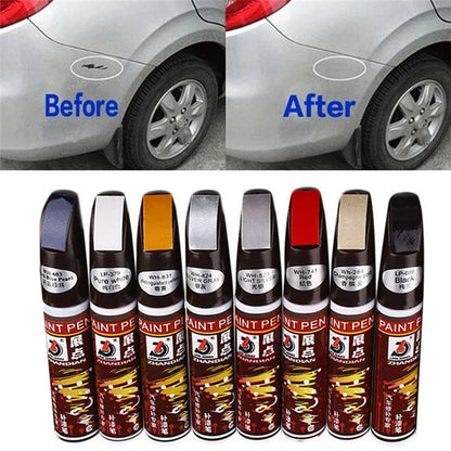 8colors Professional Car Paint Non-toxic Permanent Water Resistant Repair Pen Waterproof Clear Car Scratch Remover Painting Pens