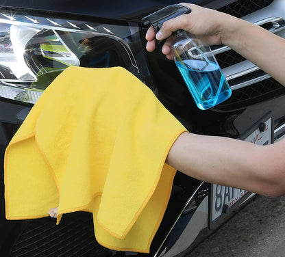 10/5PCS edgeless Microfiber Auto Cleaning Towels Multifunctional Car Detailing Towel Automotive Washing dry Cloth