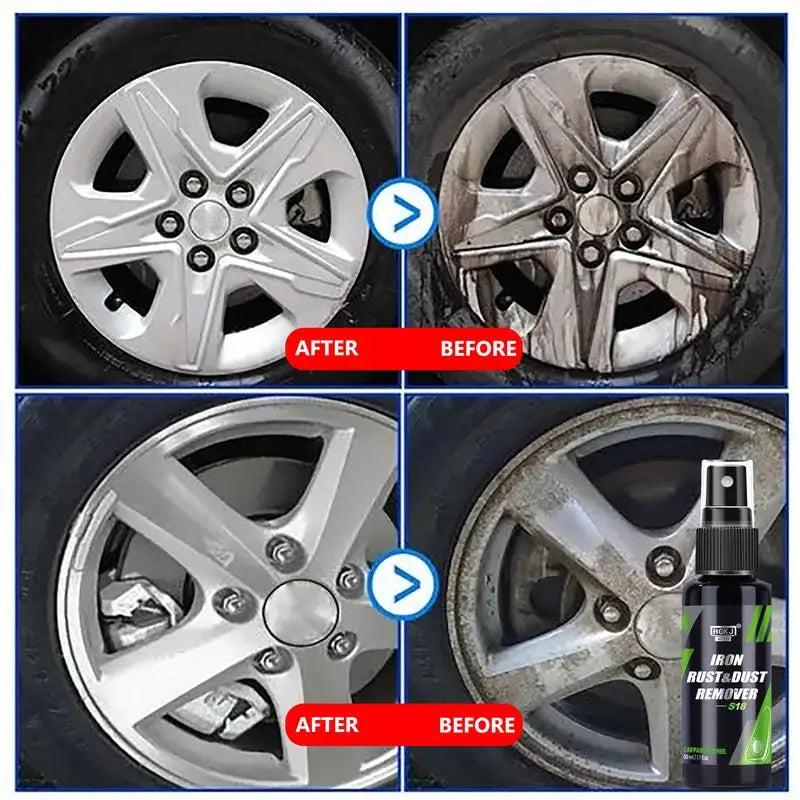 Iron Remover HGKJ S18 50/100ML Protect Wheels And Brake Discs From Iron Dust Rim Rust Cleaner Auto Detail Chemmical Car Care