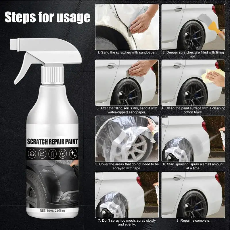 Car Scratch Repair Scratch Removal Kit Anti Scratch Remover Auto Surface Polish Touchs Up Paint Care Maintenance Cars Detailing