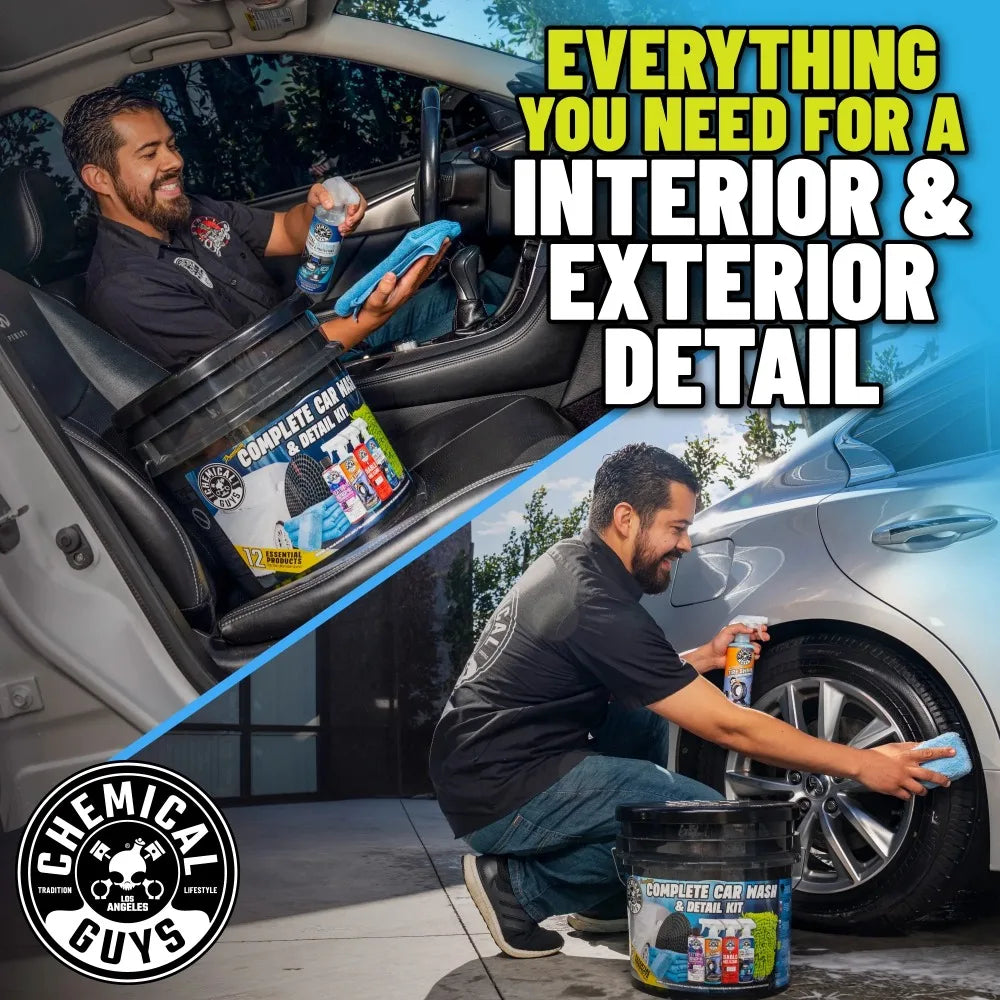 Chemical Guys 12 Piece Premium Complete Car Wash & Detail Kit