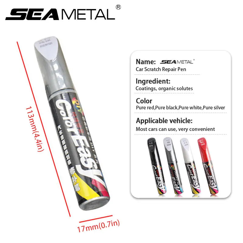 SEAMETAL Universal Car Scratch Repair Paint Pen Waterproof Auto Coat Repair Paint Care Pens Scraches Removal for Car Accessories