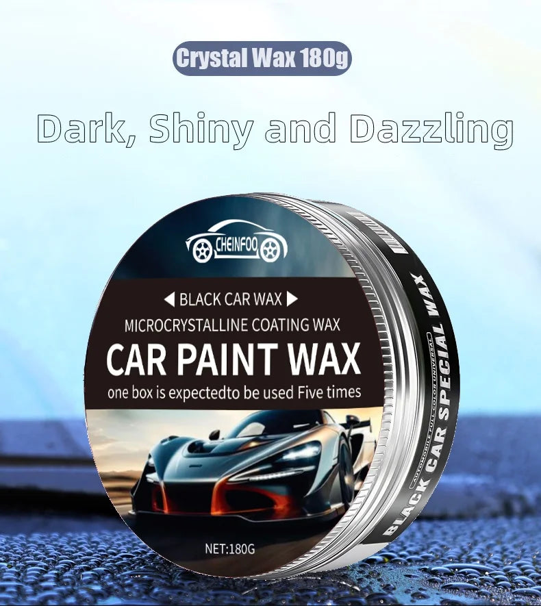 180G Black Car Paint Care Waterproof Wax Renovation Polishing Protection Car Care Hydrophobic Coating