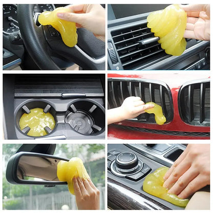 1X 70g Auto Car Cleaning Pad Glue Powder Cleaner Magic Cleaner Dust Remover Gel Home Computer Keyboard Clean Tool Car Cleaning