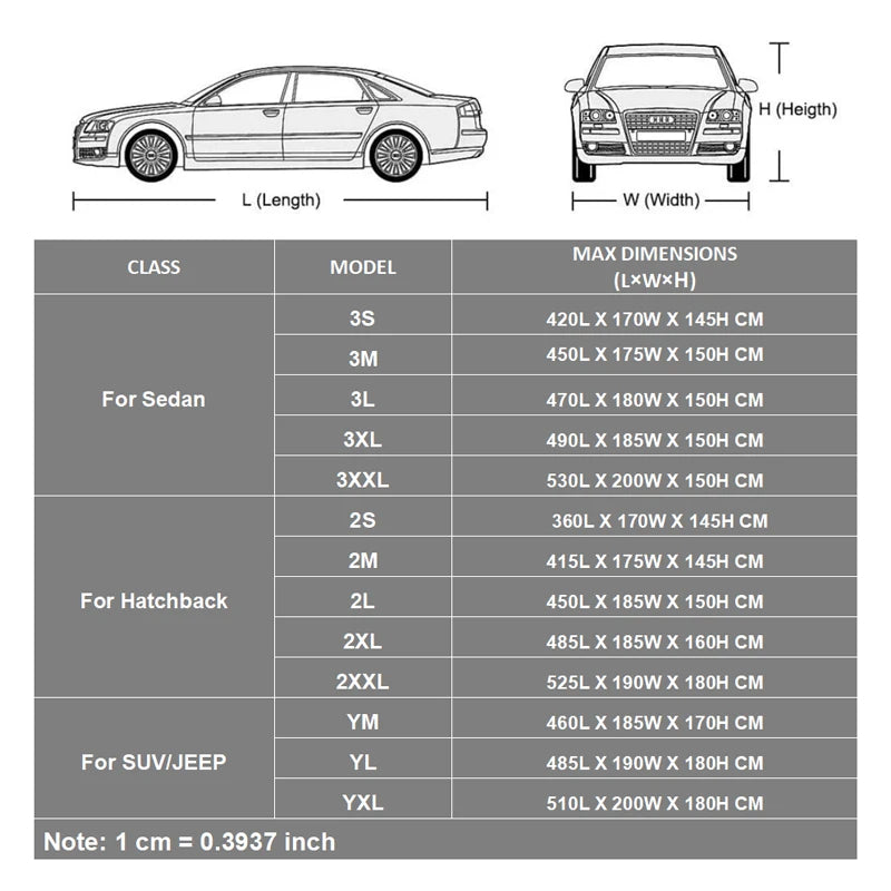 Kayme waterproof car covers outdoor sun protection cover for car reflector dust rain snow protective suv sedan hatchback full s