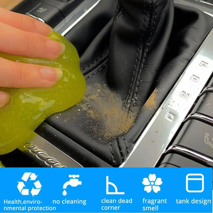 1X 70g Auto Car Cleaning Pad Glue Powder Cleaner Magic Cleaner Dust Remover Gel Home Computer Keyboard Clean Tool Car Cleaning